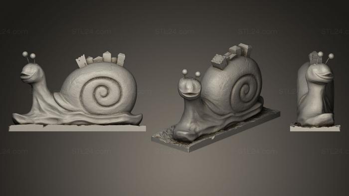 Animal figurines (Le Carcoilh, STKJ_0343) 3D models for cnc